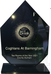 LUX Tea Rooms of the Year 2021 – County Durham, Coghlans at Barningham