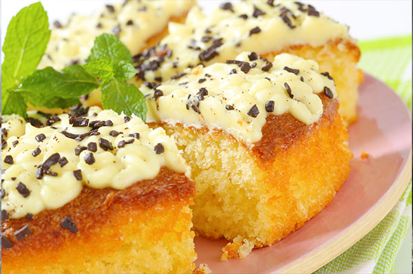 Lemon and Lime Sponge with Citrus Buttercream