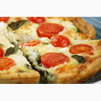Sun Blush Tomato and Mature Cheddar Quiche