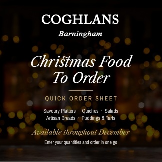 Festive Food Quick Order Sheet
